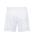 Quick-dry swim shorts with reversed-logo print, White