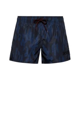 hugo boss camo swim trunks