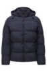 Regular-fit jacket with high-tech filling, Dark Blue