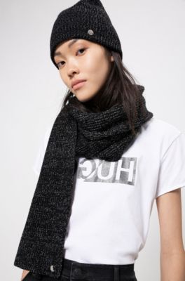 hugo boss hat and scarf