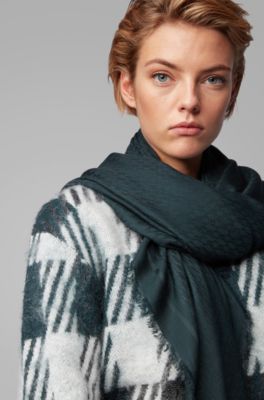 hugo boss womens scarf