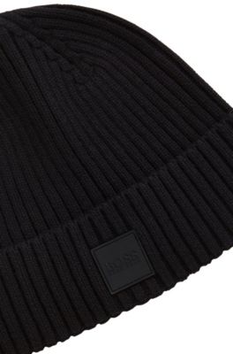 hugo boss mens beanie