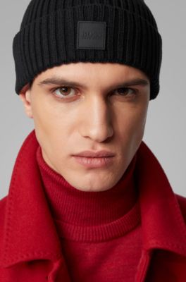 mens hugo boss beanie