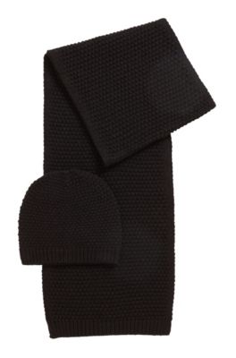 boss hat and scarf set