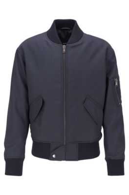 mens bomber jacket hugo boss