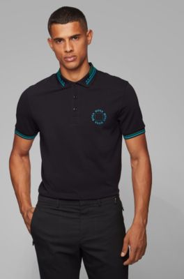 polo shirt cotton pique