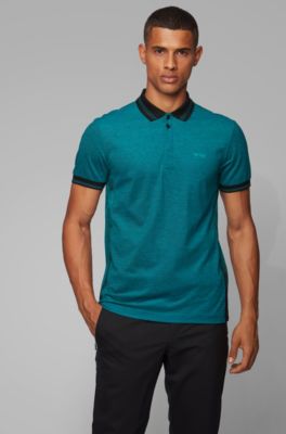 slim fit polo shirts