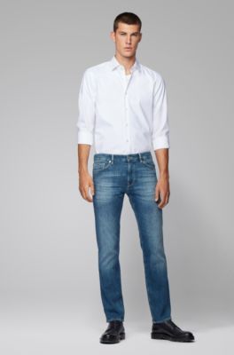 hugo boss denim dress