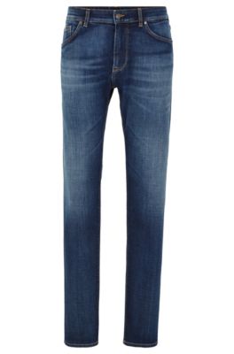 Regular-fit jeans in Italian cashmere 