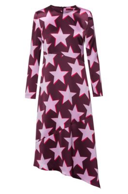 hugo boss midi dress