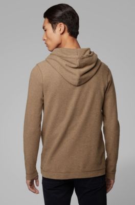 hugo boss long sleeve hooded t shirt