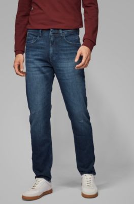 hugo boss tapered fit jeans