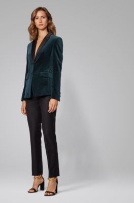 boss velvet jacket