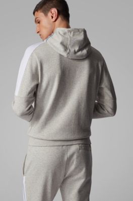 grey hugo boss tracksuit