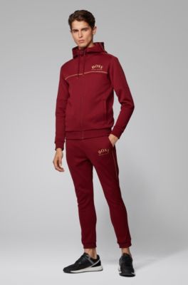 hugo boss fleece tracksuit