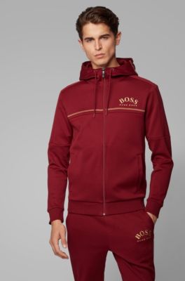red boss tracksuit