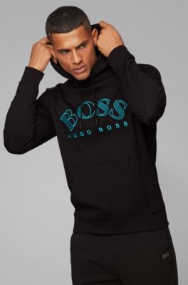 boss hugo boss logo sweatshirt black