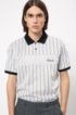 Regular-fit polo shirt with Berlin-inspired artwork, Patterned