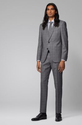 hugo boss fitted suit