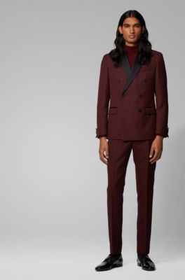 hugo boss double breasted suit