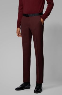 hugo boss red suit