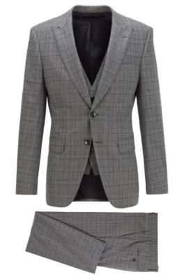 hugo boss 3 piece suit