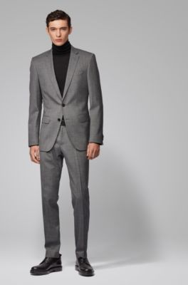 hugo boss fitted suit