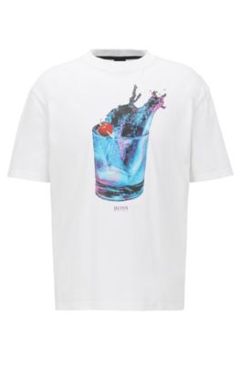 hugo boss t shirt print