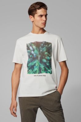 hugo boss relaxed fit t shirt