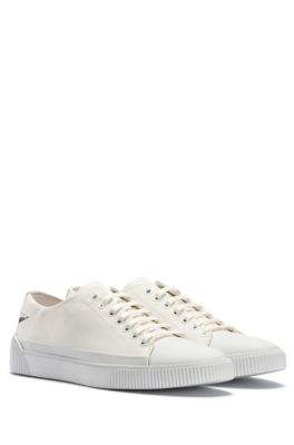 mens white hugo boss trainers sale