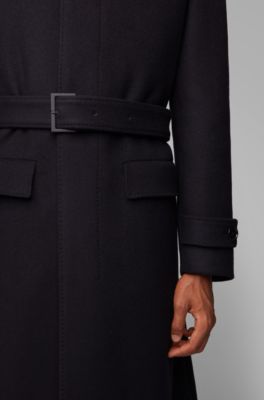 hugo boss men's wool coat