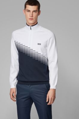 hugo boss golf sweaters