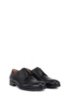 Italian-made Derby shoes in vegetable-tanned leather, Black