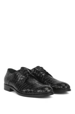 Hugo boss sales crocodile shoes