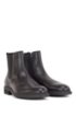 Italian-made Chelsea boots in leather with Outlast&reg; lining, Black