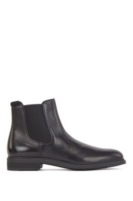 BOSS - Italian-made Chelsea boots in 