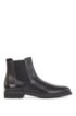 Italian-made Chelsea boots in leather with Outlast&reg; lining, Black