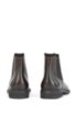 Italian-made Chelsea boots in leather with Outlast&reg; lining, Dark Brown