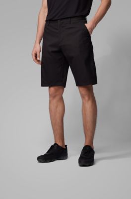 mens black hugo boss shorts