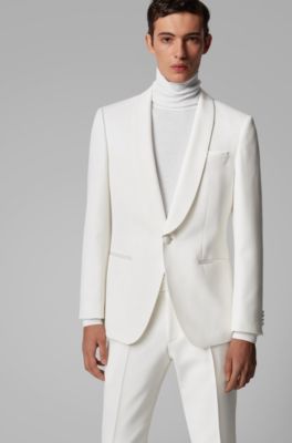 BOSS - Slim-fit tuxedo in virgin wool 