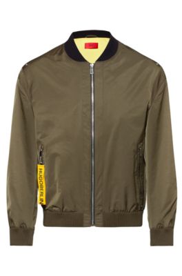 mens bomber jacket hugo boss