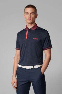 hugo boss contrast collar shirt