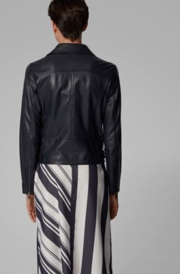 hugo boss leather jackets womens