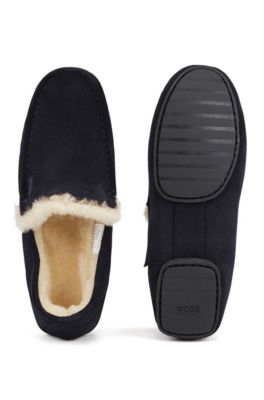 hugo boss moccasin slippers