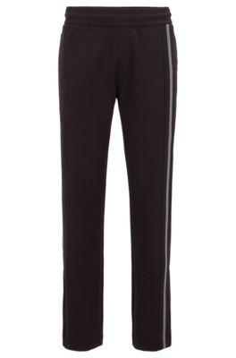 jogging trousers with side stripe