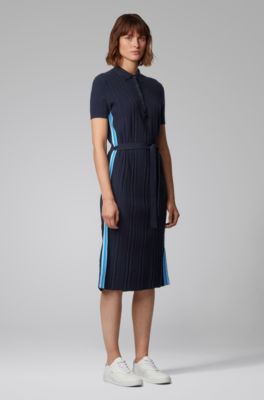 hugo boss color block dress