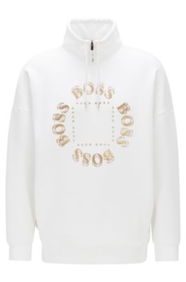 hugo boss gold tracksuit