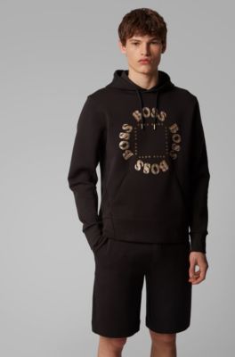 hugo boss zip up sweatshirt