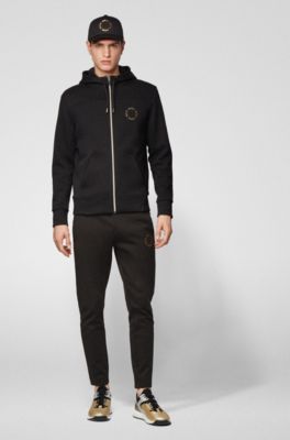 hugo boss black and gold joggers