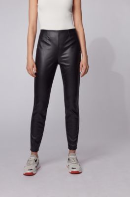 hugo boss leather pants
